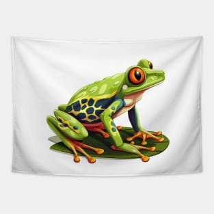Red Eyed Tree Frog Tapestry