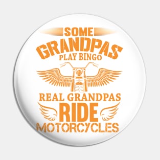 Motorcycle granpa Pin