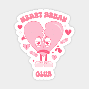 Heart Break Club Magnet