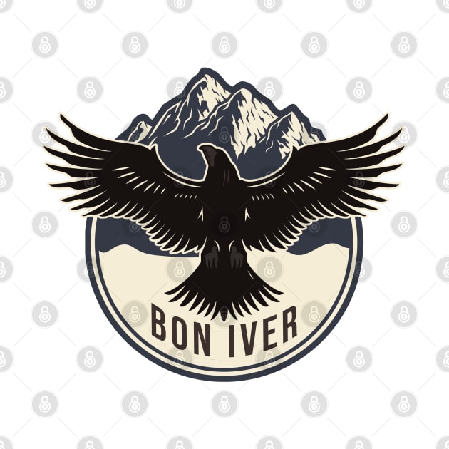 Bon Iver Logo Re: Stacks by Futiletees