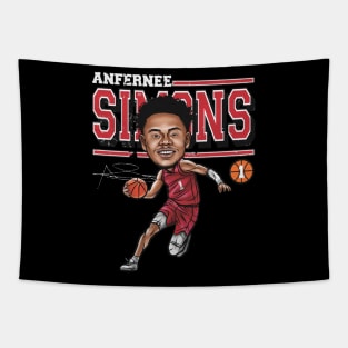 Anfernee Simons Portland Cartoon Tapestry