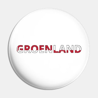 Drapeau Groenland Pin