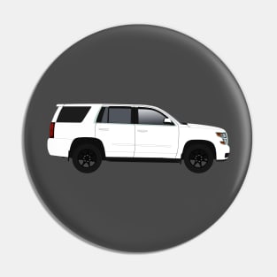 White SUV Tahoe Pin