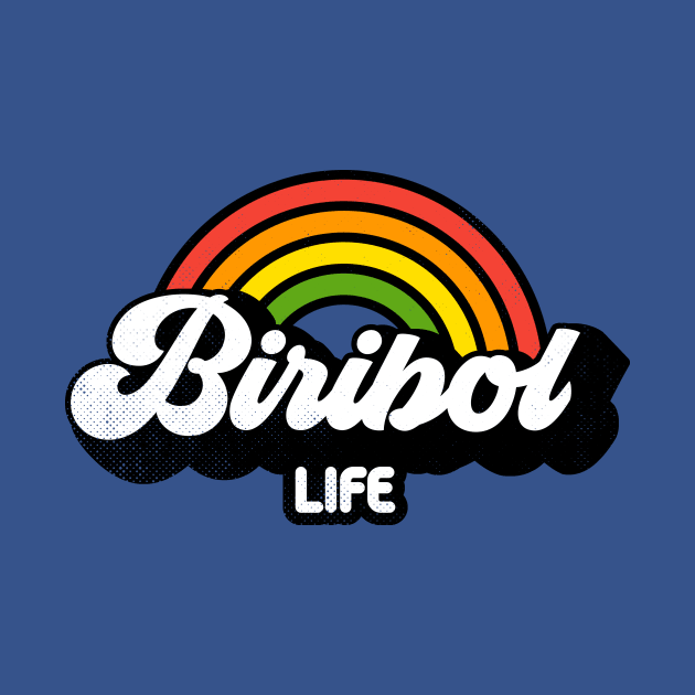 Groovy Rainbow Biribol Life by rojakdesigns