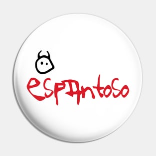 Radio Espantoso Design Pin