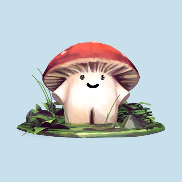 Tiny Mushroom by jboyano