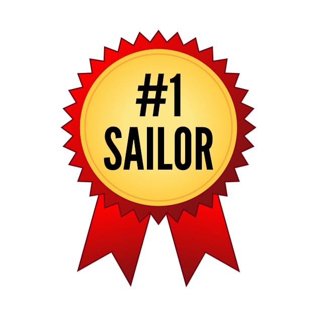 Number 1 Sailor Gold Medal by Liquids