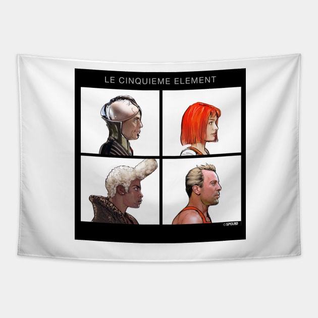 The Fifth Element Tapestry by spacelord