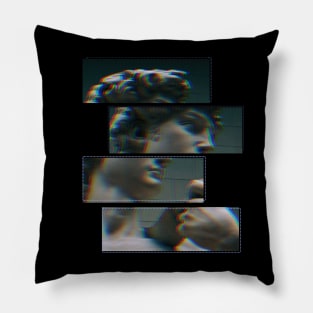 Mr. Marble looking good (David by Michelangelo) Pillow