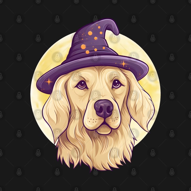 Halloween Golden Retriever. Halloween Costume for dogs lover by alice.photographer