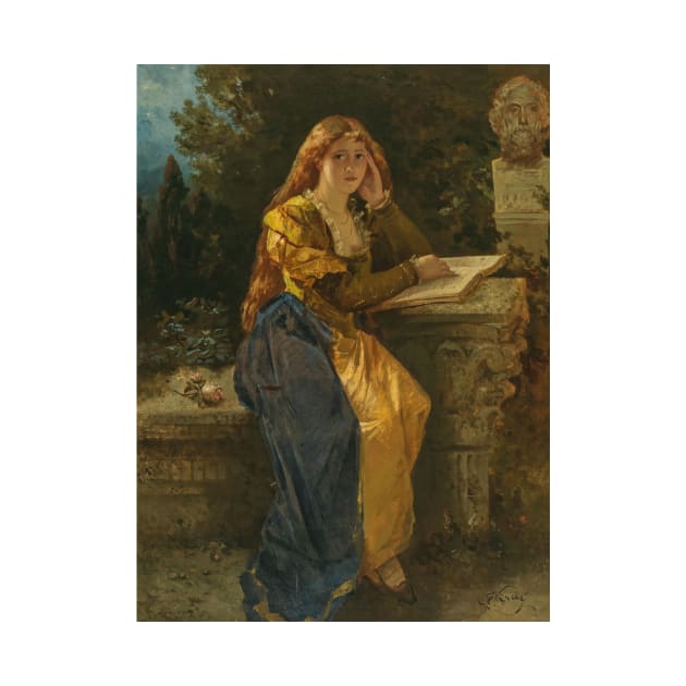 The Beautiful Philosopher by Wilhelm Kray by Classic Art Stall