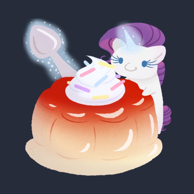 Rarity's Pudding by Eiskafe