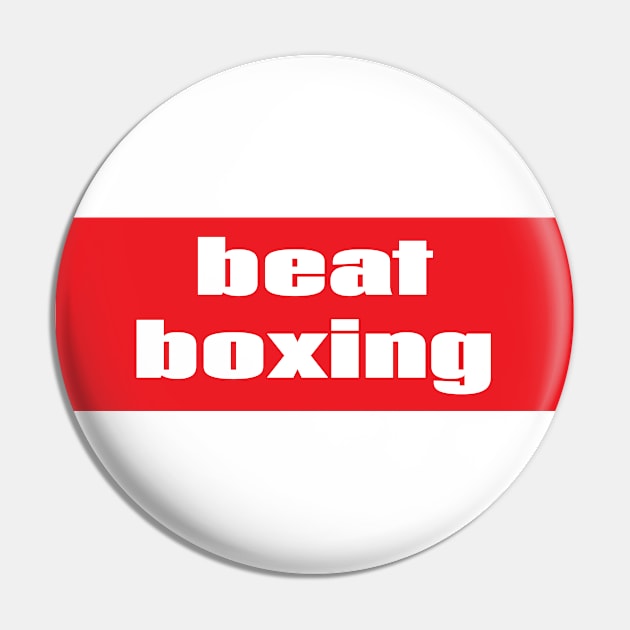 Beatboxing Pin by ProjectX23Red