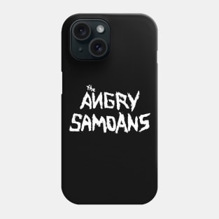 The Angry Samoans Logo White Phone Case