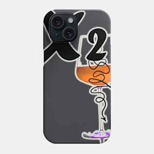 Times To Wine/Wind Down Humor Urban NYC type Design Phone Case