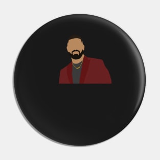 Drake Silhouette Pin