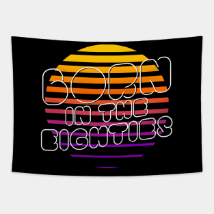 born in the eighties retrowave Tapestry