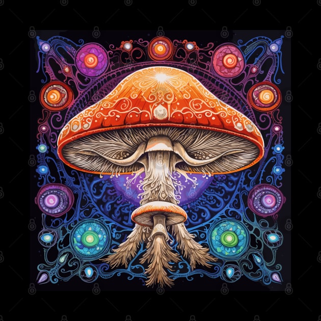 Chakra Infused Mushroom Meditation by MushMagicWear