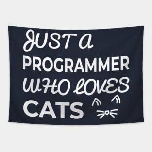 programmer cat owner Tapestry