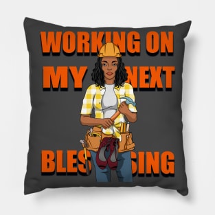 Working on my next blessing Pillow