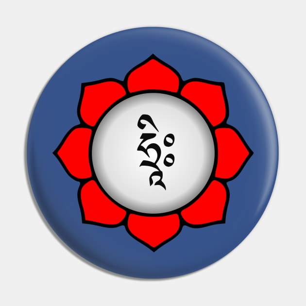 Tibetan Mantra Seed Syllable Bija Of Avalokiteshvara Pin by Mindseye222