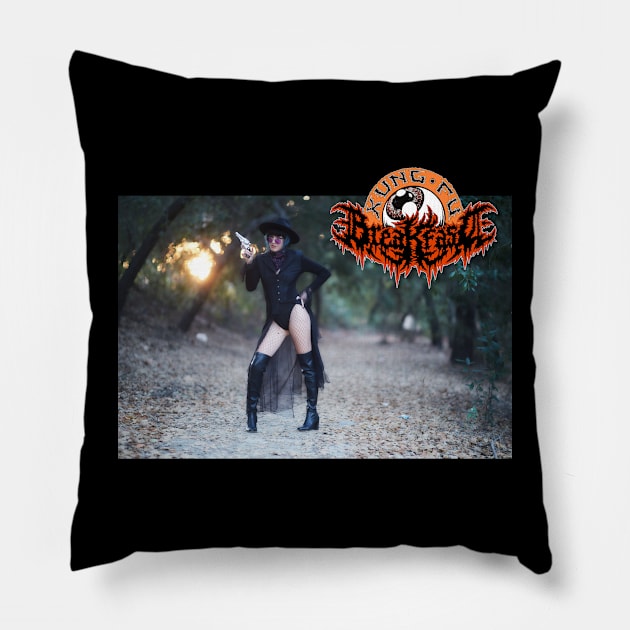 Fablechan Outlaw Pillow by KungFuBreakfast