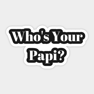 Big Papi Sticker for Sale by positiveimages