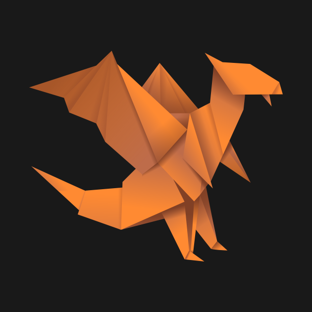 awesome origami dragon