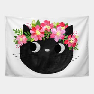 Flower crown Tapestry