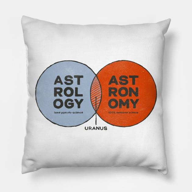 Space Venn Dia-slam! Pillow by Gintron