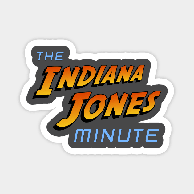 Indiana Jones Minute Square Logo Magnet by IndianaJonesMinute