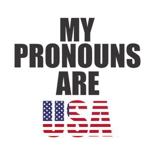 my pronouns are usa T-Shirt