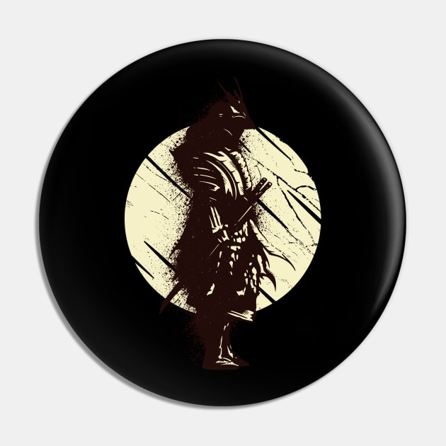 Japanese Samurai Pin by TheRealestDesigns