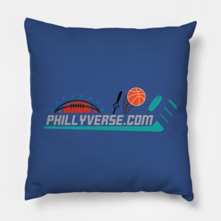 PhillyVerse.com Logo 2 Pillow