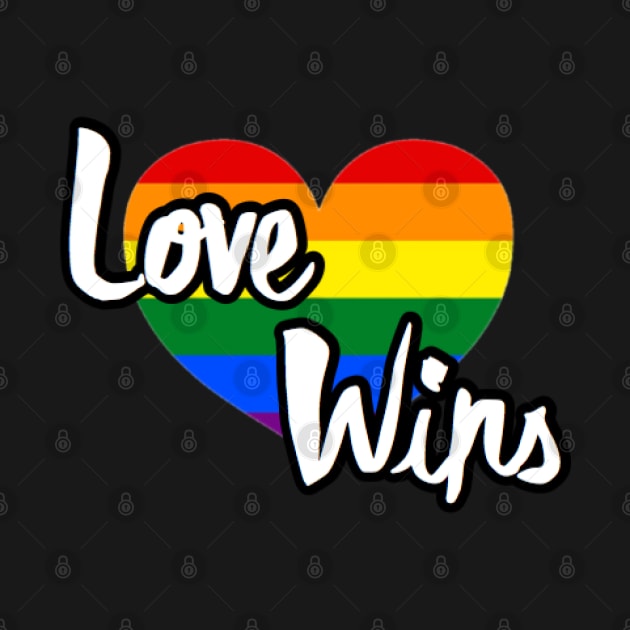 Love Wins! - lgbt gay pride by mareescatharsis