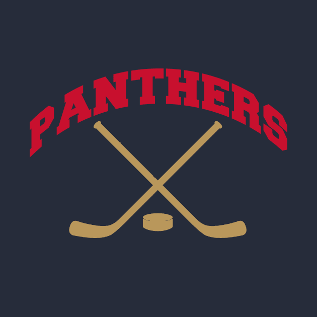 Panthers Hockey Small Logo by CovpaTees