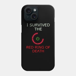 Red Ring Survivor Phone Case