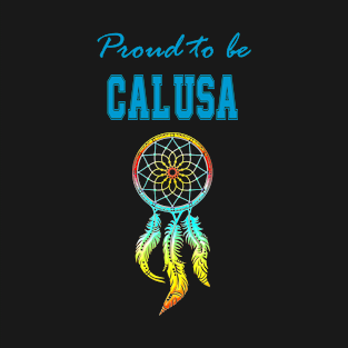 Native American Calusa Dreamcatcher 48 T-Shirt