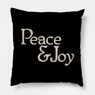 Peace & Joy Pillow