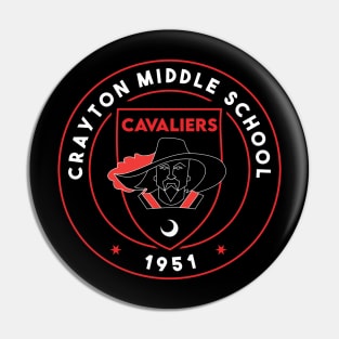 Crayton Shield Pin