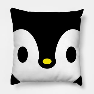 Penguin Bird Cartoon Animal Lover Pet Owner Cute Vintage Ice Bambu Brand Pillow