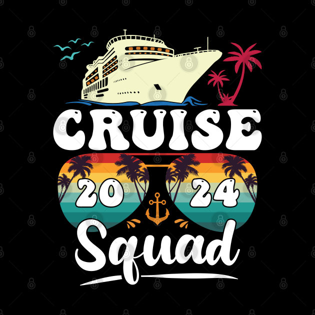 Birthday Cruise Squad Birthday Party Tee Cruise Squad 2024 by Sowrav