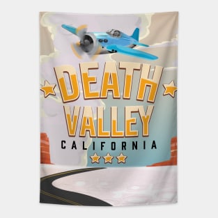 Death Valley California flight poster Tapestry