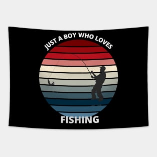 just fishing Tapestry