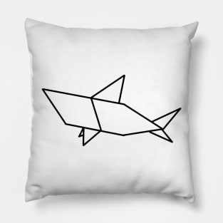 Origami Shark Pillow