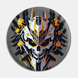 Mecha Skull S02 D62 Pin