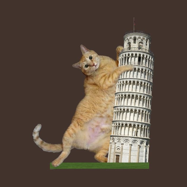 Pisa Cat by RawSunArt