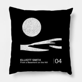 From A Basement On The Hill / Minimalist Graphic Design Fan Artwork Pillow