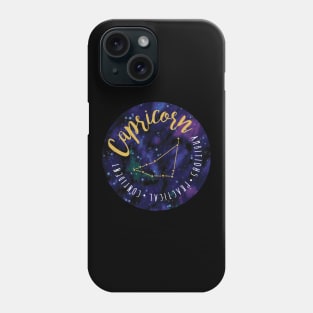 Capricorn Zodiac Phone Case