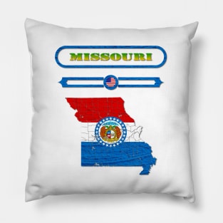 MISSOURI STATE, UNITED STATES, USA. SAMER BRASIL Pillow